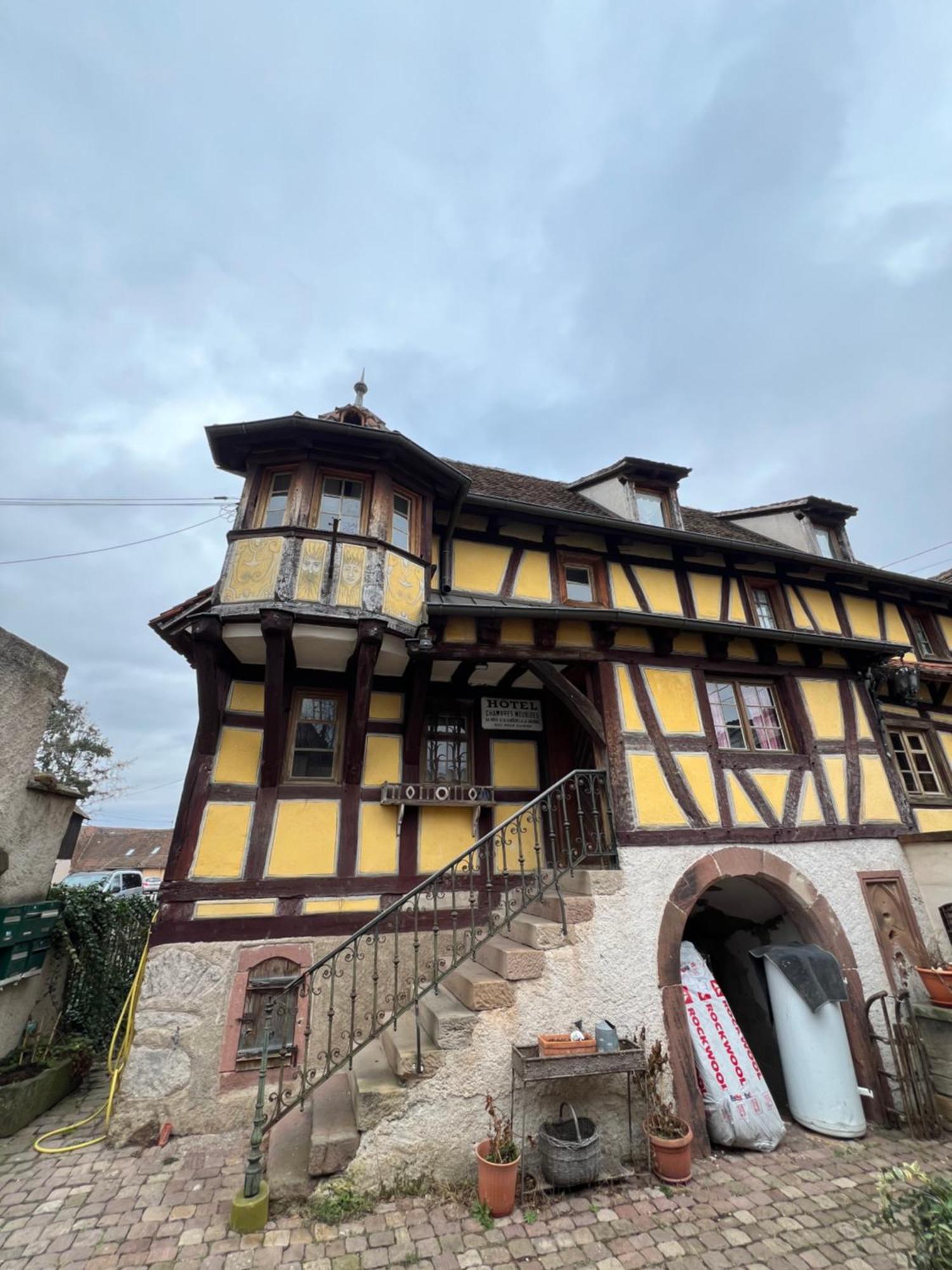 Gite Du Brocanteur Scherwiller Exteriör bild