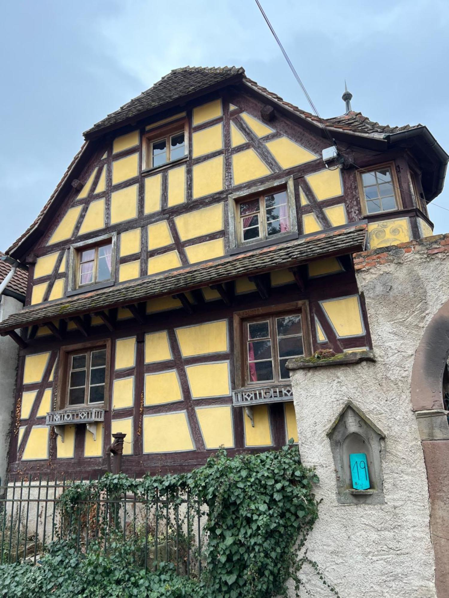 Gite Du Brocanteur Scherwiller Exteriör bild